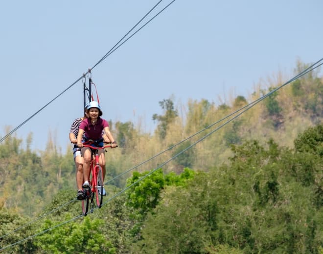 Sky Cycling In Rishikesh Image