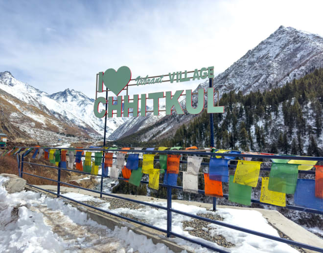 Chitkul Narkanda Kalpa Tour From Delhi Image
