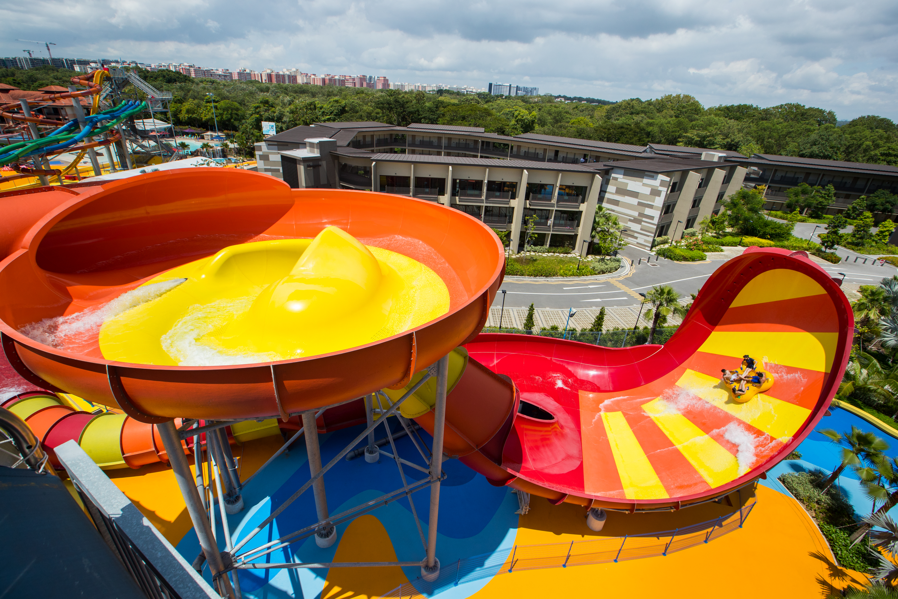 Rides in Wild Wet Singapore