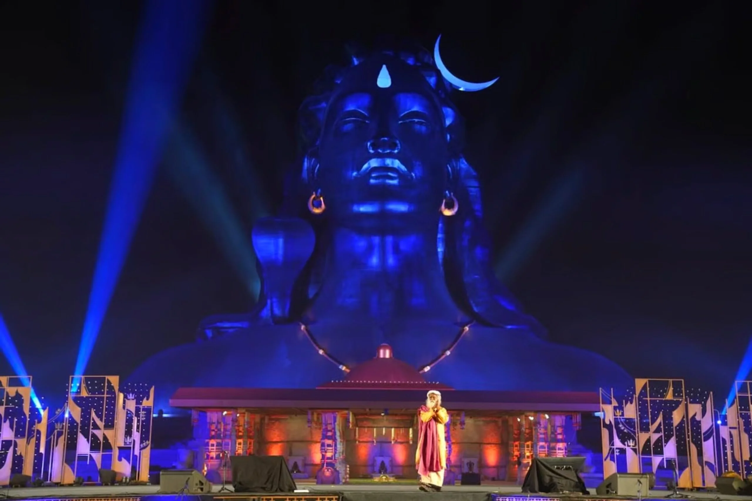 Adiyogi Laser Show From Bangalore - Image 5