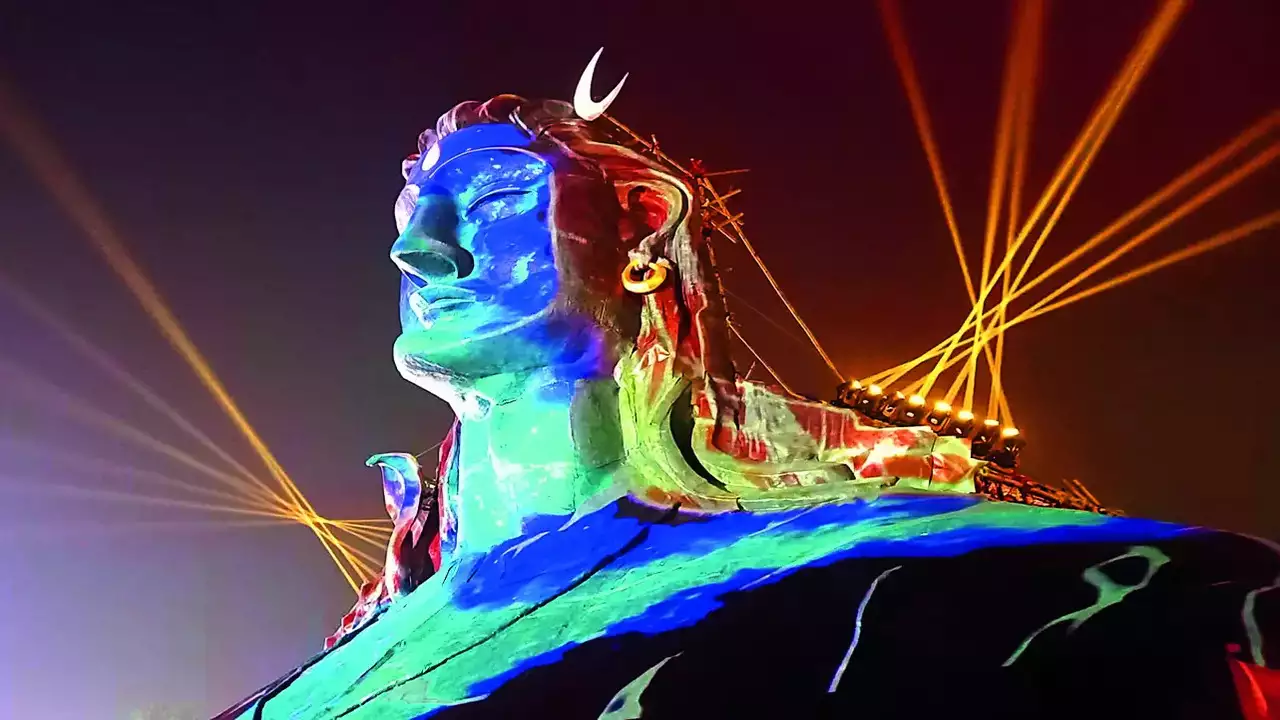 Adiyogi Laser Show From Bangalore - Image 3