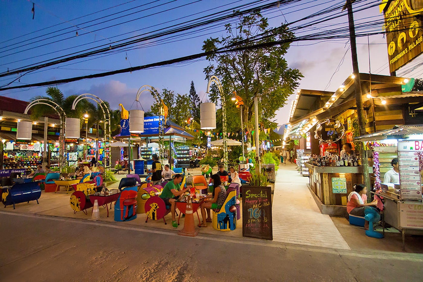 8 night markets in koh Samui