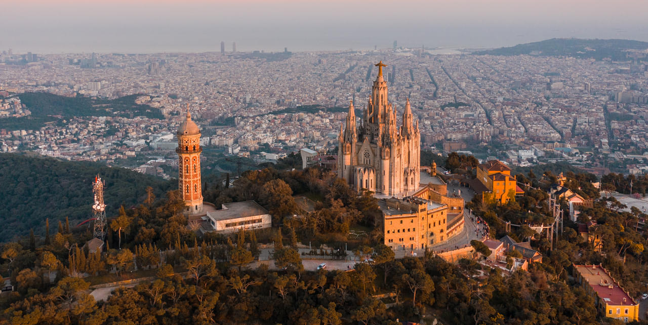 Barcelona in July
