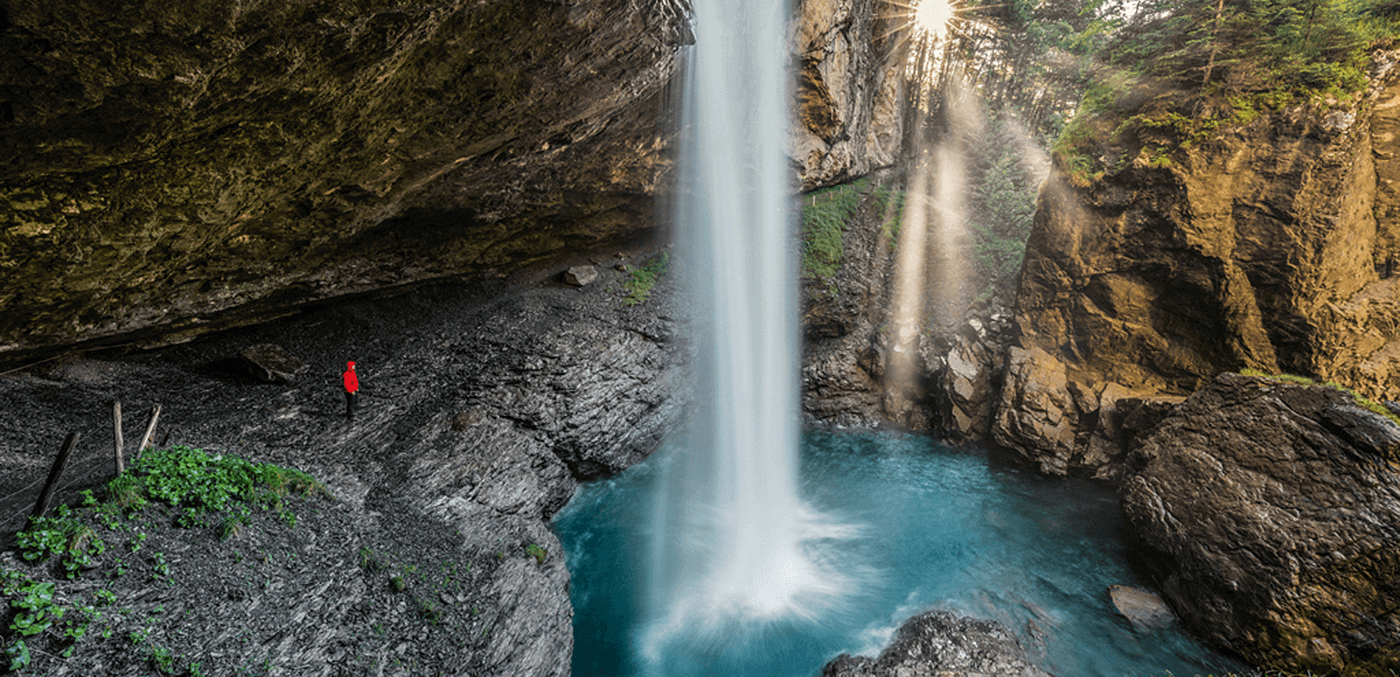 Waterfalls In Switzerland