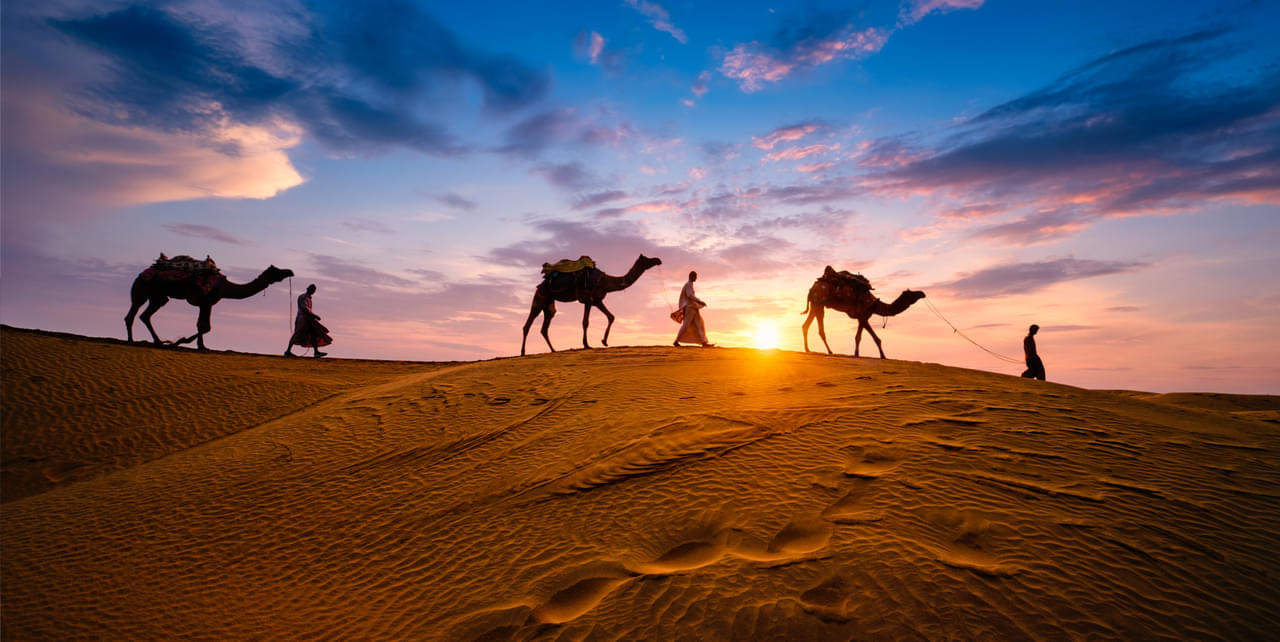 Sand Dunes in Rajasthan