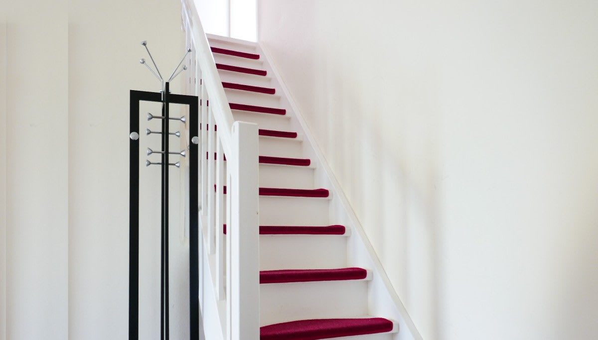 Treppe zur Wohnung
