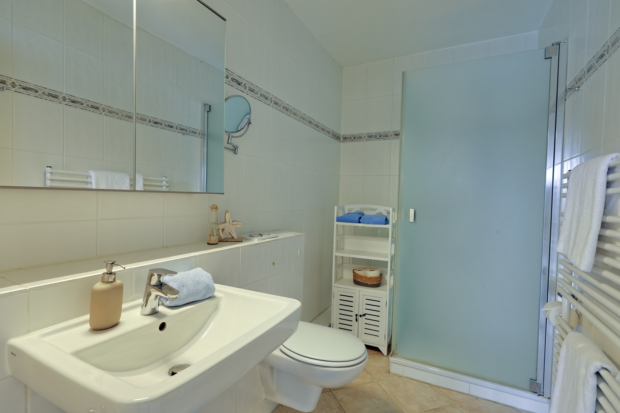 Badezimmer Dusche WC
