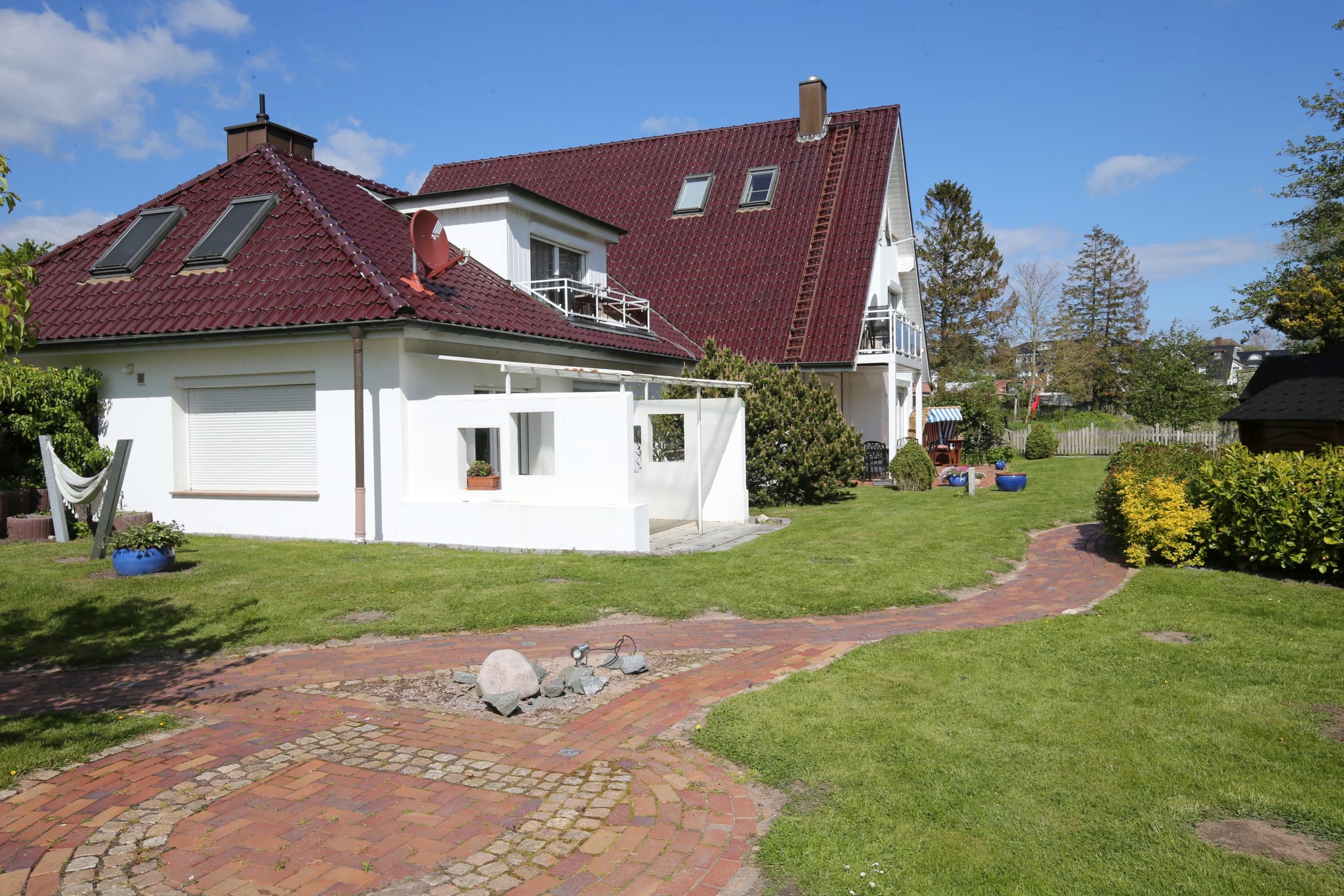 Ansicht Balkon von aussen