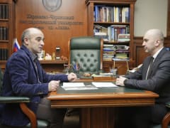 В университете прошла встреча с руководителем УФАС КЧР