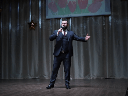 Прошёл праздничный концерт для представительниц прекрасной половины