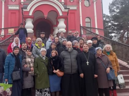 Перед началом поста ученики воскресной школы совершили паломничество