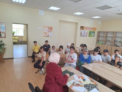 Викторина по вопросам гигиены проведена среди отдыхающих в лагере СОШ с.Таллык