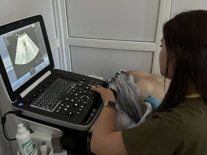 Новый портативный ультразвуковой аппарат экспертного класса появился в Зеленчукской центральной районной больнице