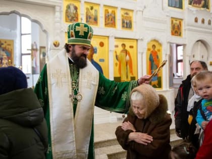 Архиепископ Феофилакт молитвенно почтил блаженную Ксению Петербургскую