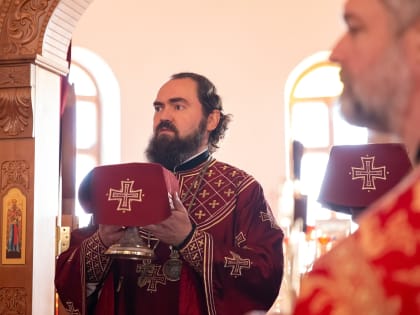 Архиепископ Феофилакт молитвенно почтил священномученика Харлампия