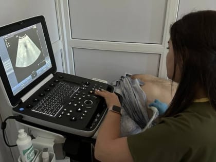 Новый портативный ультразвуковой аппарат экспертного класса появился В Зеленчукской центральной районной больнице