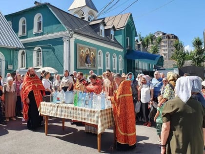 В Симеоновском храме города Нальчик встретили малый престольный праздник