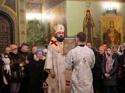 Архиепископ Феофилакт встретил Рождество Христово в Нальчике