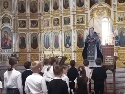 Гимназисты побывали на великопостном богослужении