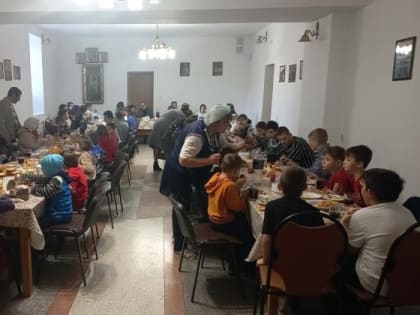 Пасхальную радость разделили с детьми