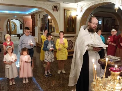 Последний урок Закона Божия прошёл в парке