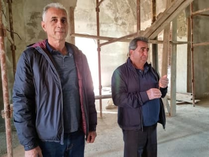 Духовенство Кисловодска собралось на Покров в строящемся храме