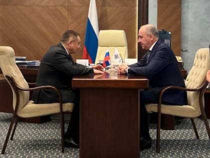 Вопросы развития строительной отрасли и ЖКХ Карачаево-Черкесии обсудили Министр строительства и ЖКХ РФ Ирек Файзуллин и Глава КЧР Рашид Темрезов