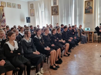 Профессор представил гимназистам духовно-просветительский проект