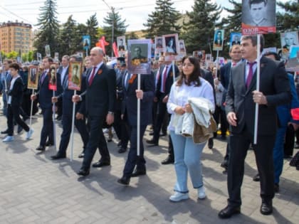 Свыше 76 тысяч человек приняли участие в шествии «Бессмертного полка» во всех городах и районах Карачаево-Черкесии