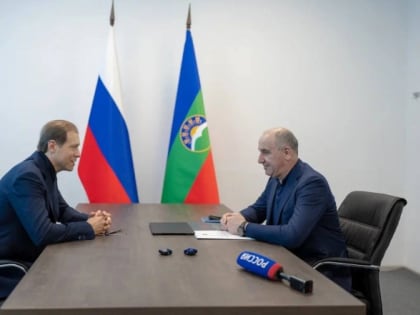 В ходе двусторонней встречи Глава Минпромторга РФ Денис Мантуров поддержал ряд инициатив Главы КЧР по развитию промышленности