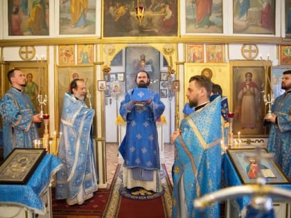 Архиепископ Феофилакт совершил литургию в храме города Баксан