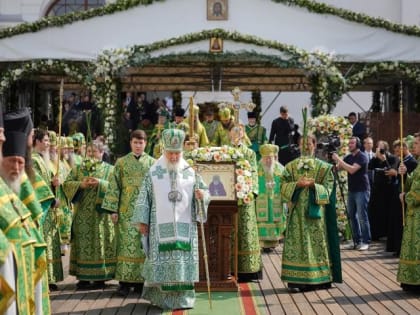 Архиепископ Феофилакт принял участие в торжествах в Троице-Сергиевой лавре