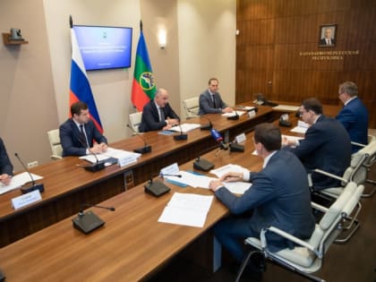 Вопросы реализации мероприятий по дальнейшей модернизации  объектов электроэнергетики обсудили Рашид Темрезов и Роман  Левченко