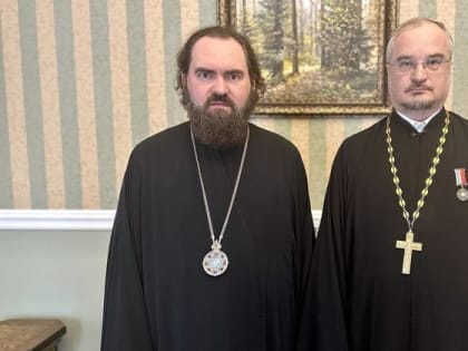 Настоятель удостоен медали Пятигорской епархии