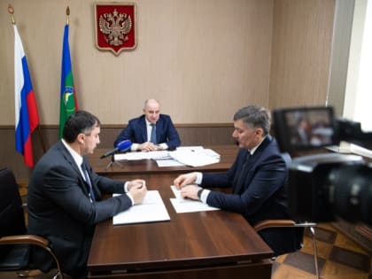 Вопросы развития Карачаевского городского округа и Карачаевского района рассмотрел Рашид Темрезов с руководителями данных муниципалитетов