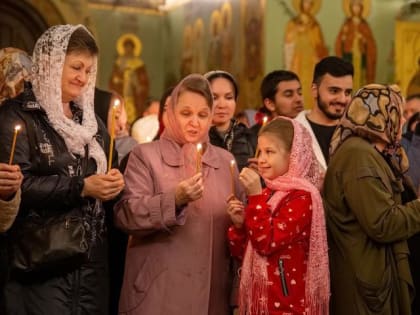 В Пятигорске встретили Пасху Христову