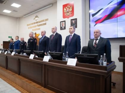 Глава  Карачаево-Черкесии Рашид Темрезов принял участие в коллегии МВД КЧР: подведены итоги 2024 года и поставлены новые задачи