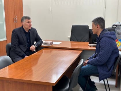 Мэр КГО Марат Урусов провел встречу с участниками специальной военной операции прибывшими на реабилитацию