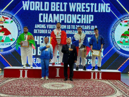 Спортсмены из Карачаево-Черкесии завоевали две бронзовые медали на Первенстве мира по борьбе на поясах