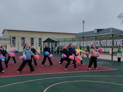 Открытие нового физкультурно-оздоровительного комплекса и многофункциональной спортивной площадки в ауле Сары-Тюз