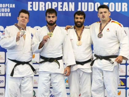 Уроженец Карачаево-Черкесии Денис Батчаев завоевал золотую медаль Кубка Европы по дзюдо среди мужчин