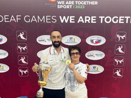 Мурат Чомаев из Карачаево-Черкесии завоевал золотую медаль Летних игр сурдлимпийцев «Мы вместе. Спорт»