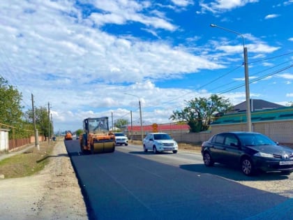 В рамках обновления магистрали «Черкесск- Хабез» продолжается реконструкция участка дороги «Малый Зеленчук – Кош-Хабль»
