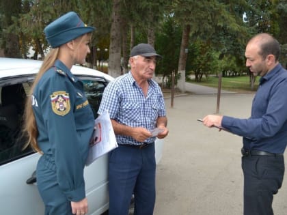 В Зеленчукском районе проводится профилактическая работа с населением