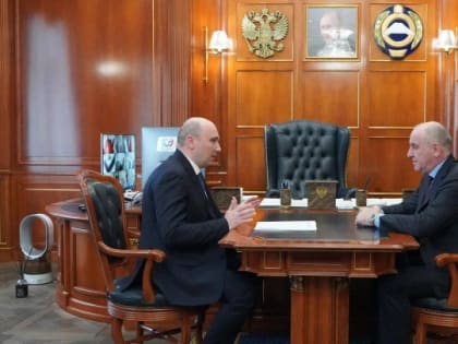 Социально-экономическое развитие Черкесска обсудили Глава Карачаево-Черкесии Рашид Темрезов и мэр республиканской столицы Алексей Баскаев