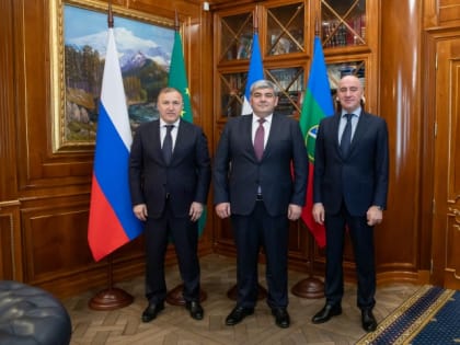 Рашид Темрезов, Мурат Кумпилов и Казбек Коков обсудили развитие межрегионального взаимодействия