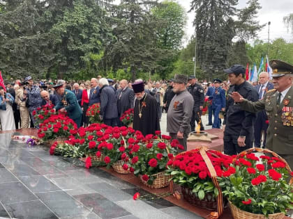 Духовенство епархии участвовало в праздновании Дня Победы