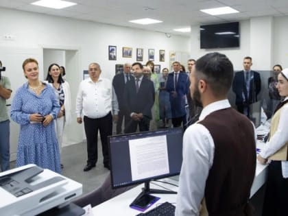 Председатель фонда «Защитники Отечества» Анна Цивилева в рамках рабочего визита в Карачаево-Черкесию посетила региональный филиал фонда и лечебно-реабилитационный центр поддержки у