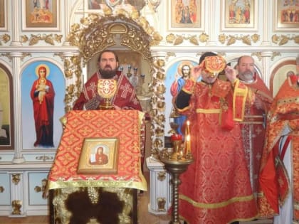 Архиепископ Феофилакт совершил литургию в храме СИЗО города Пятигорска