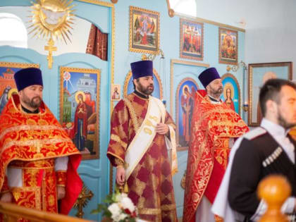 Архиепископ Феофилакт молитвенно почтил великомученицу Варвару